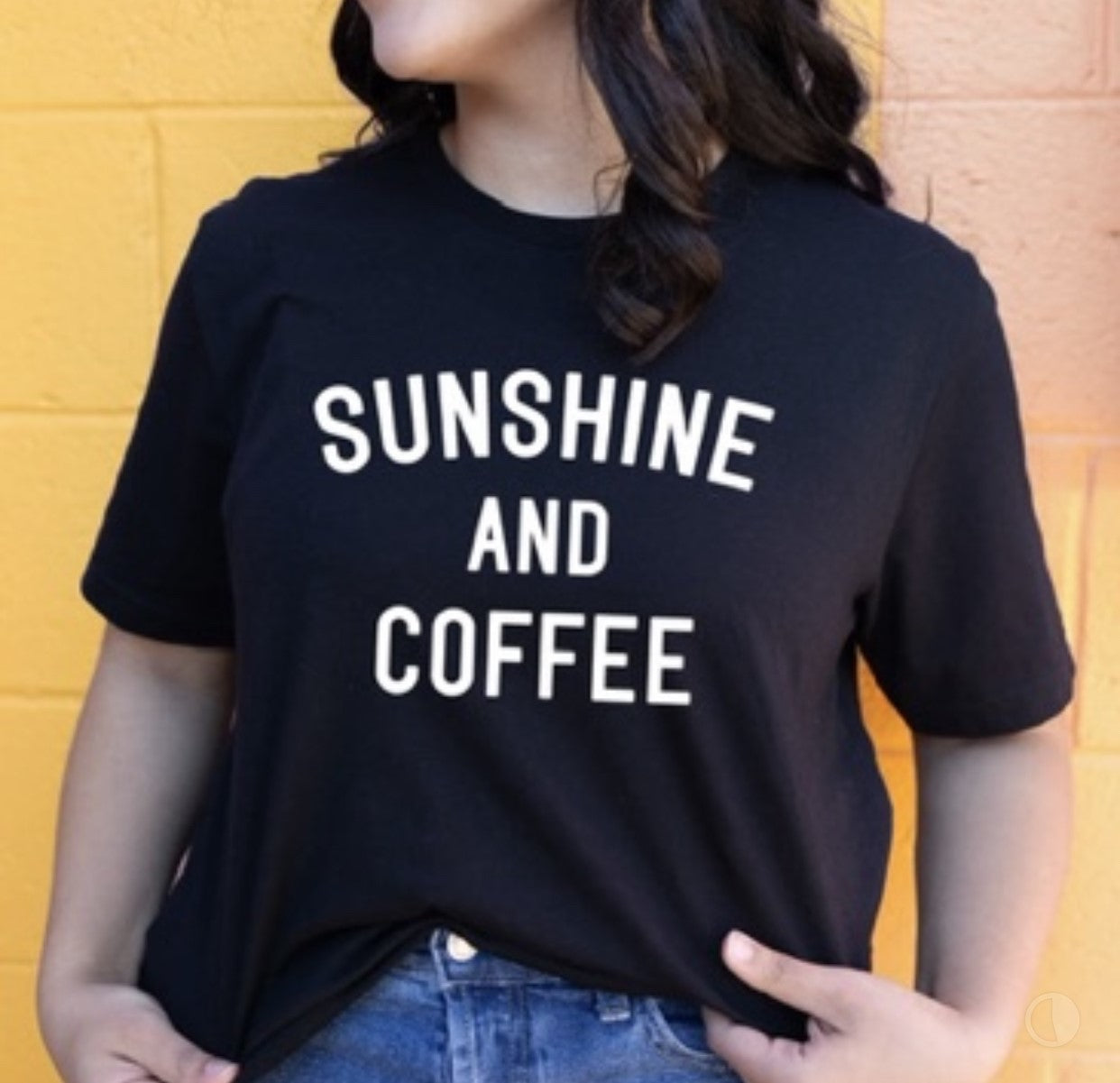 Sunshine and Coffee T Shirt