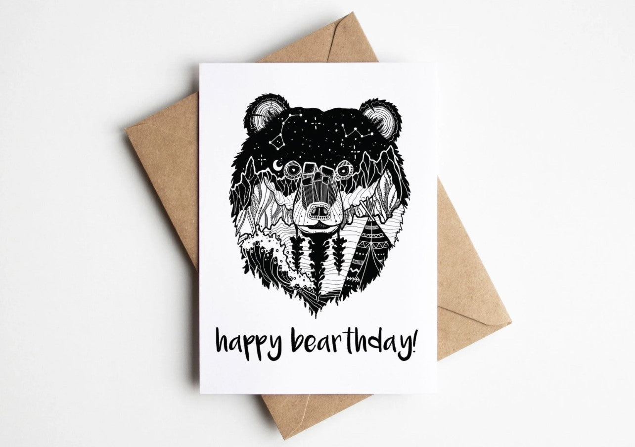 Happy Bearthday! Greeting Card