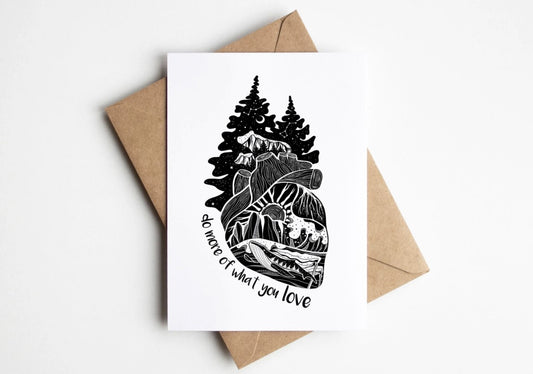 Do More Of What You Love Greeting Card