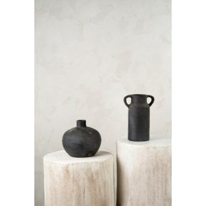 Aegina Burnt Terracotta Vase