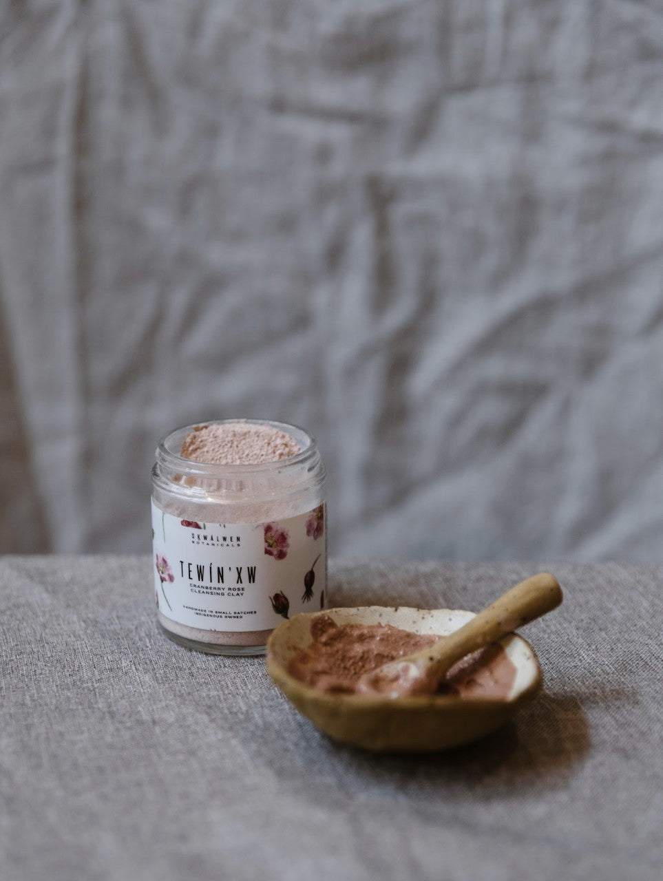 Tewín’xw Cranberry Rose Cleansing Clay