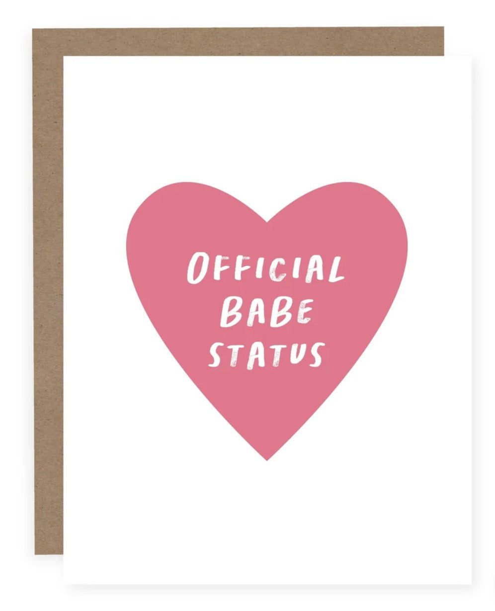 OFFICIAL BABE STATUS | CARD