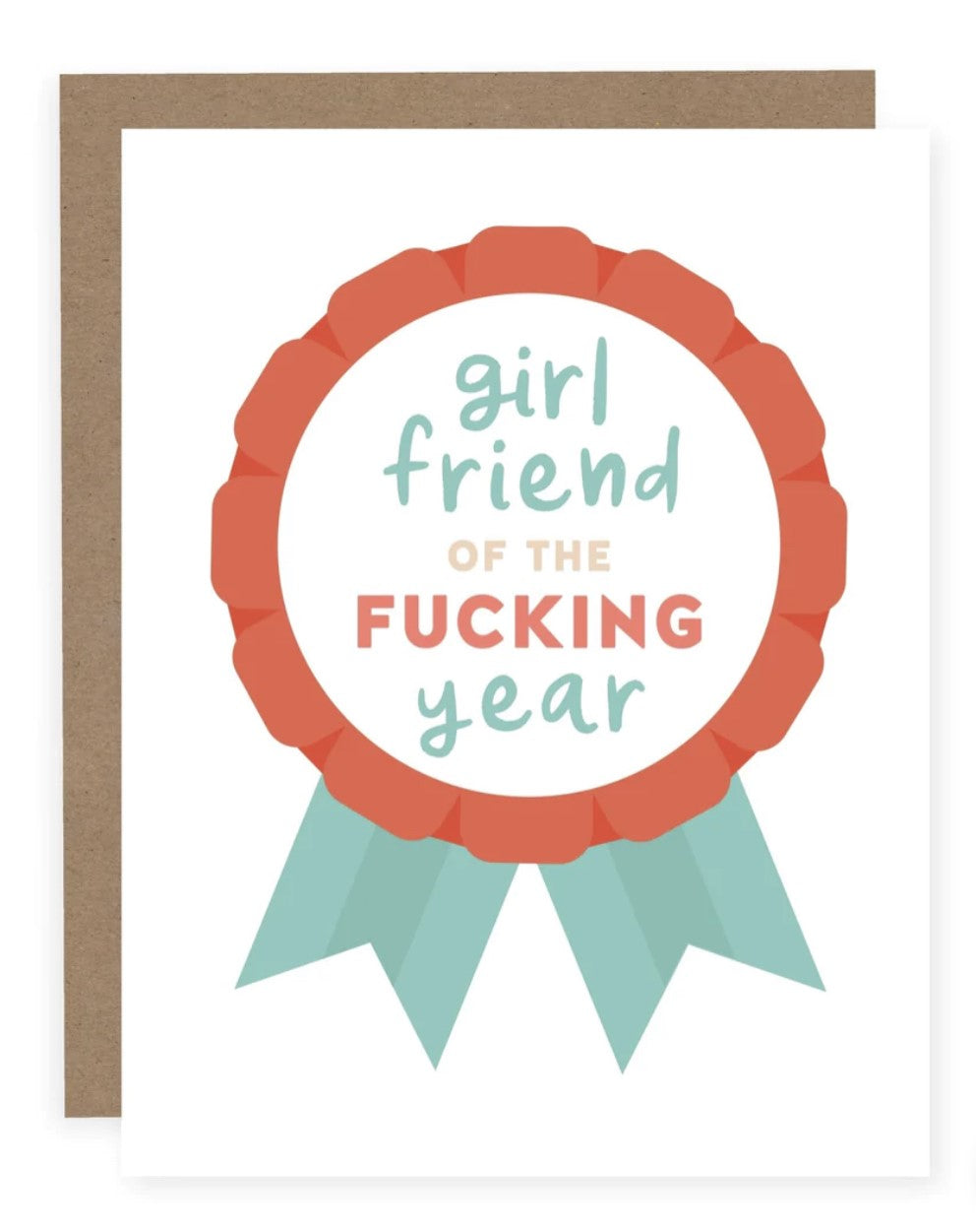 GIRLFRIEND OF THE FUCKING YEAR | CARD