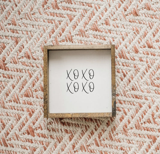 XOXO Wood Sign