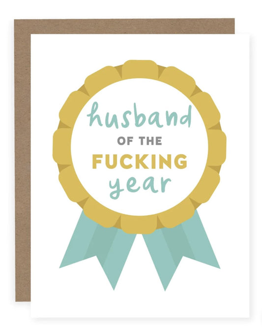 HUSBAND OF THE FUCKING YEAR | CARD