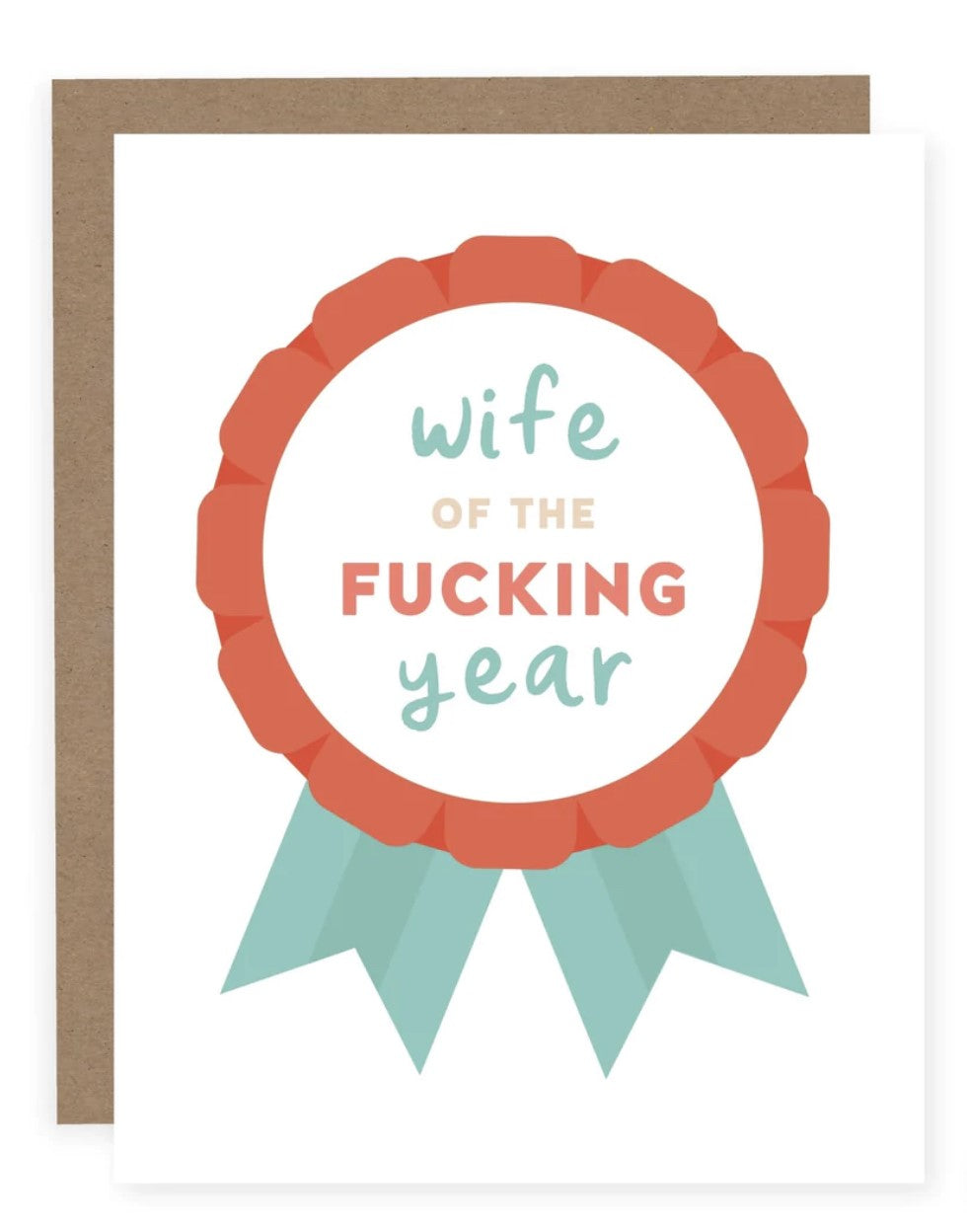 WIFE OF THE FUCKING YEAR | CARD