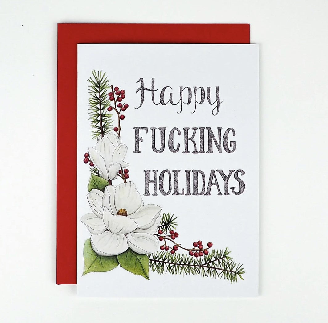 Happy Fucking Holidays Card