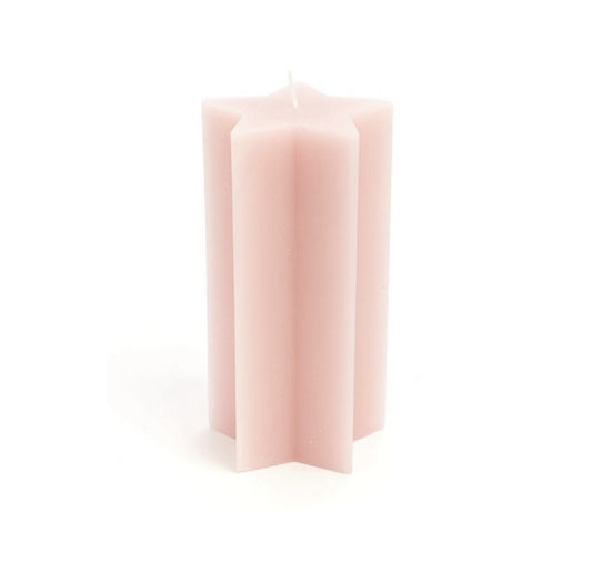 Pink Star Candles