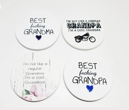 Grandparents | Ceramic Coasters