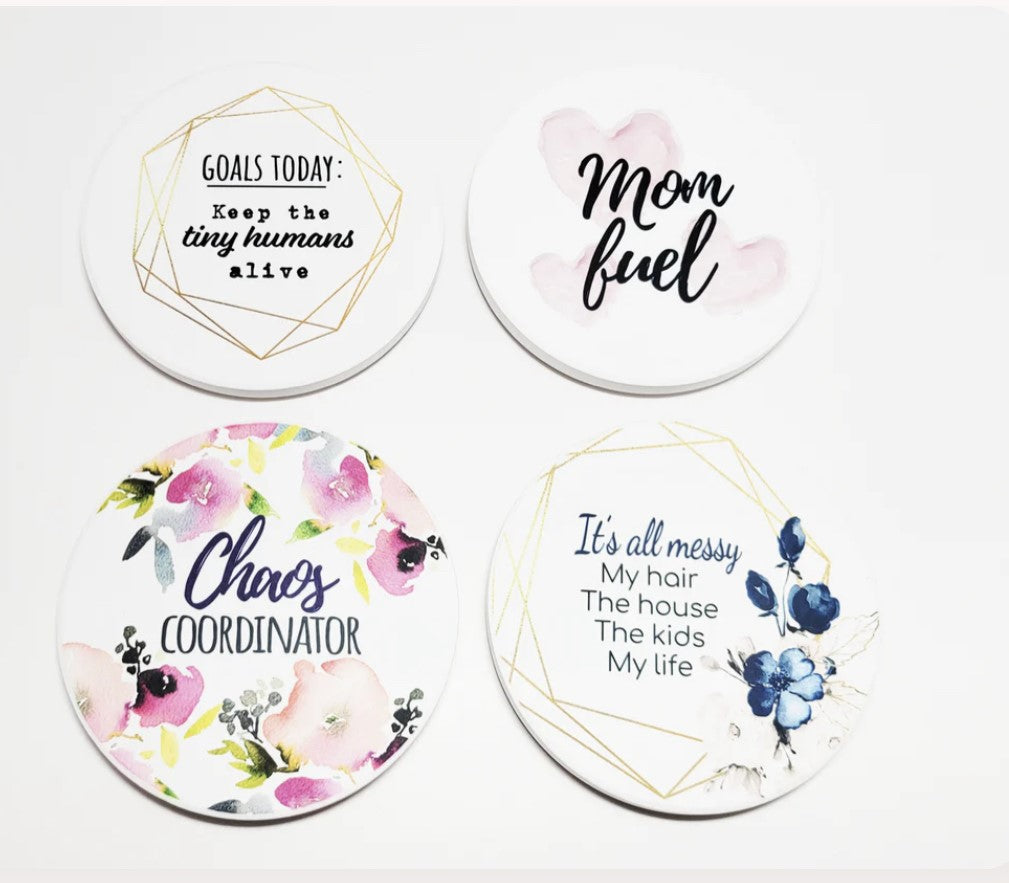 Mom | Ceramic Coasters