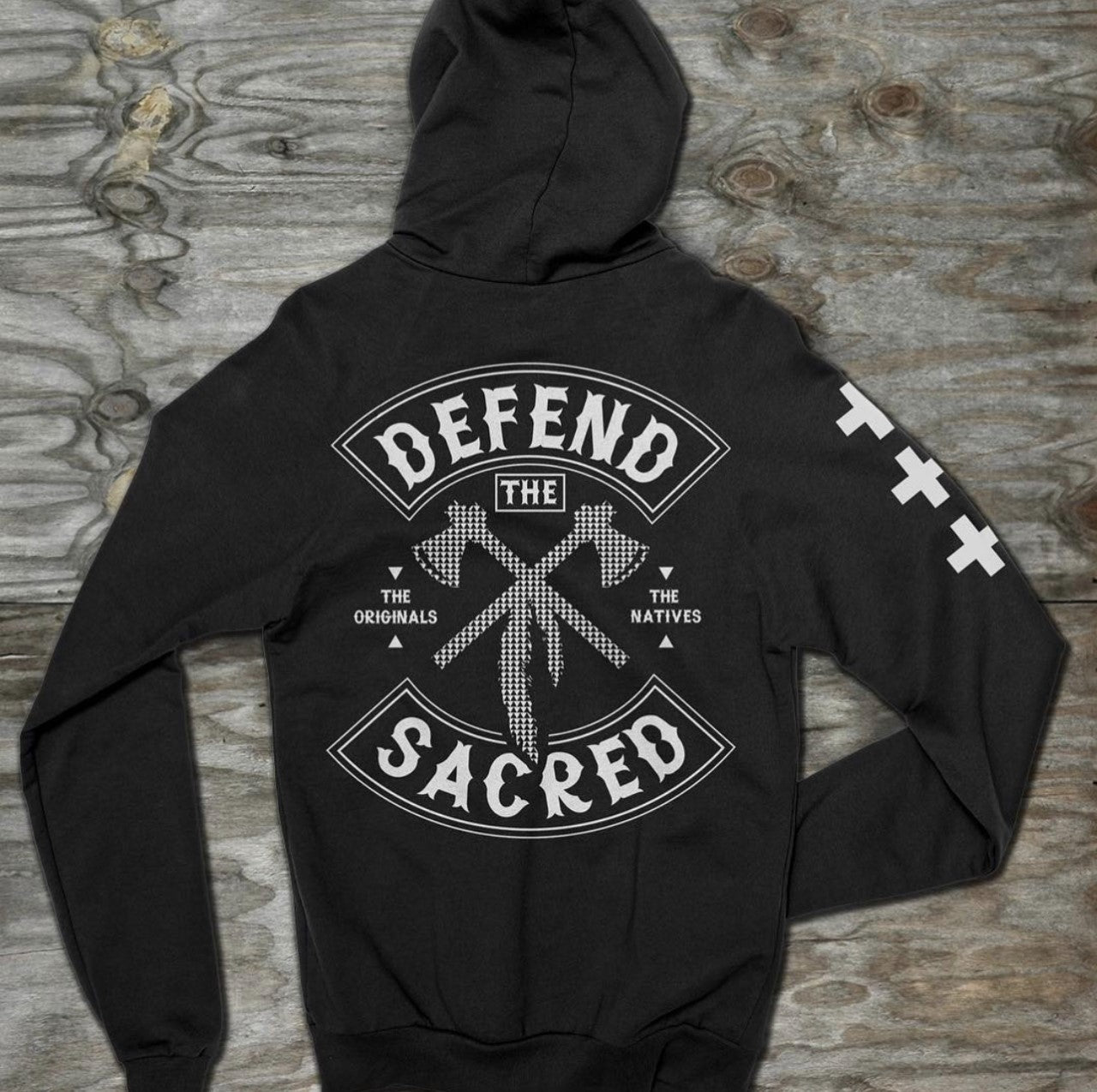 Defend The Sacred Zip Hoodie