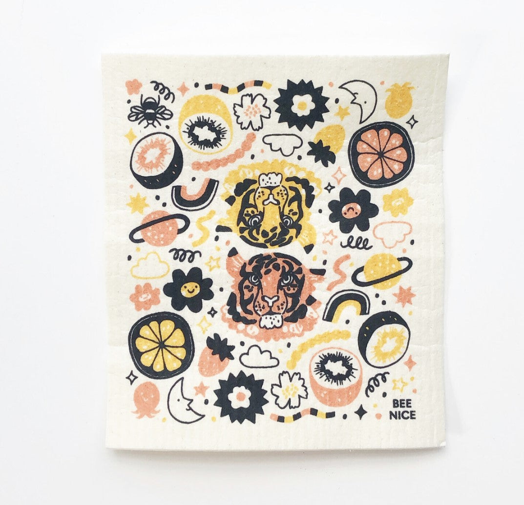 Swedish Dishcloth -  Eco-Friendly Sponge Cloth