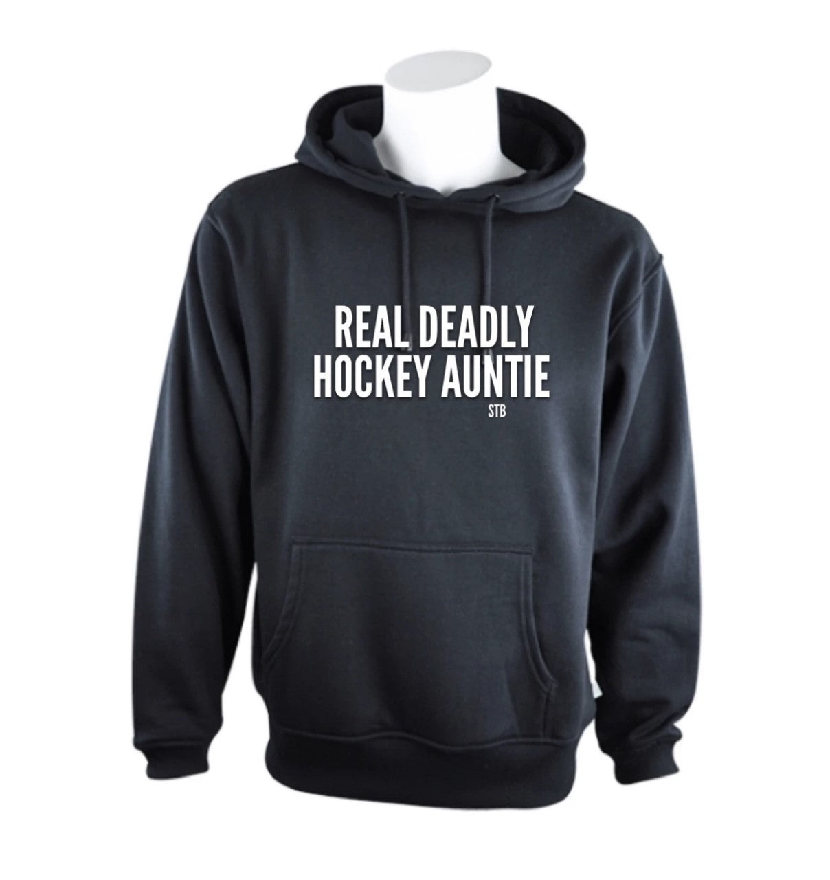 Real Deadly Hockey Auntie Hoodie